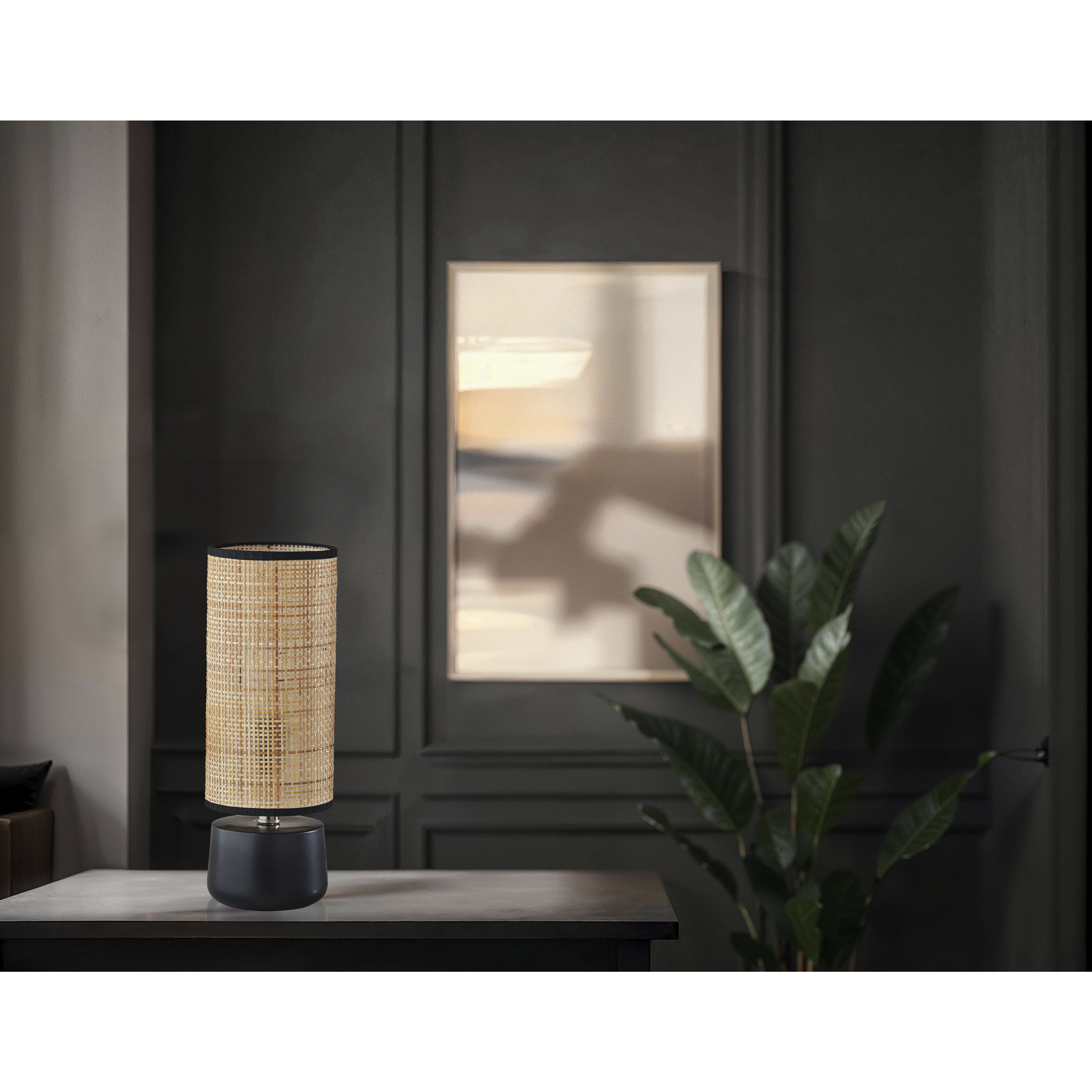 Sheffield 16 inch 40.00 watt Black Table Lantern Portable Light